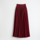 A-Line Midi Skirt
