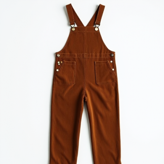 Women's Button-Front Overalls