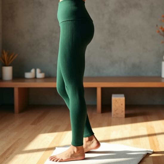 Women's Ribbed Leggings