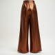 Women's Bronze Wide-Leg Culottes