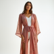 Floral Print Longline Kimono Cardigan