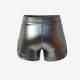 Women's Metallic Track Shorts