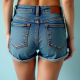 Women's High Waist Denim Shorts