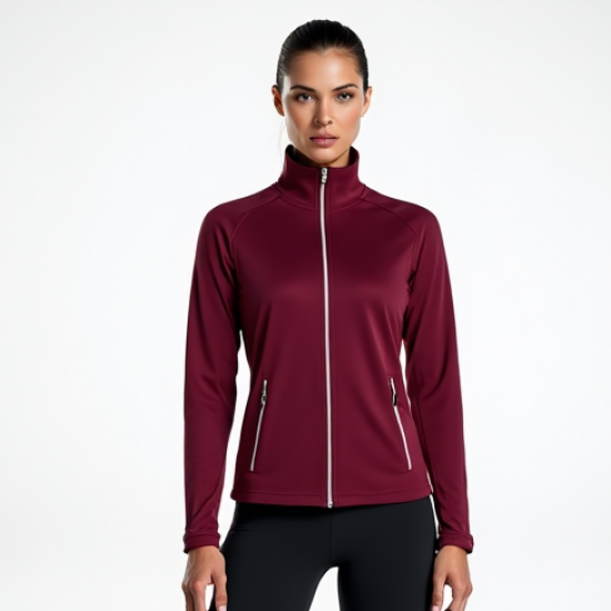 Women's Funnel Neck Track Jacket