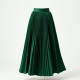 Women's Pleated Midi Skirt