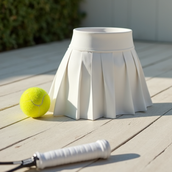 Women's Tennis Skirt with Built-in Shorts