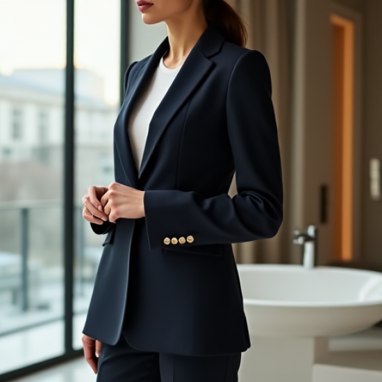 Women's Tailored Wool Blazer