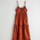 Women's Tiered Fringe Sundress