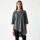 Asymmetric Hem Blouse