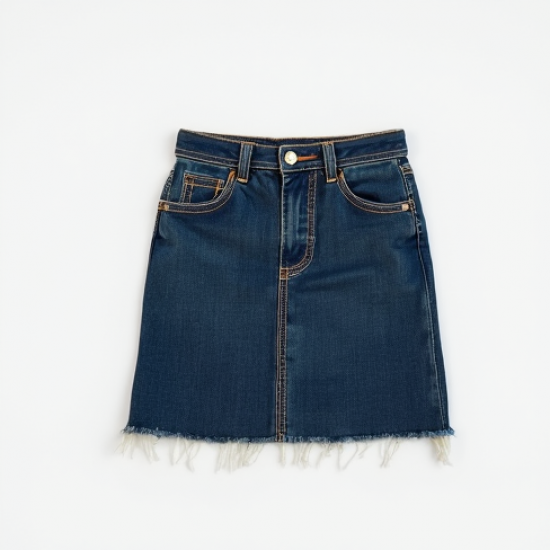 Denim Mini Skirt