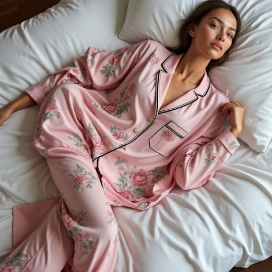 Women's Floral Print Pajamas