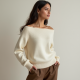 Off-Shoulder Knit Top