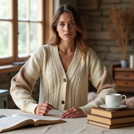 Women's Button Front Cardigan