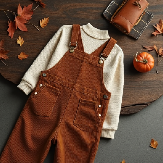 Women's Button-Front Overalls